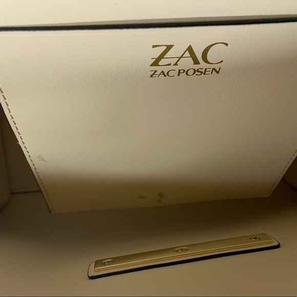 Zac Zac Posen Earth Pearls Top Handle Leather Bag - Picture 12 of 12